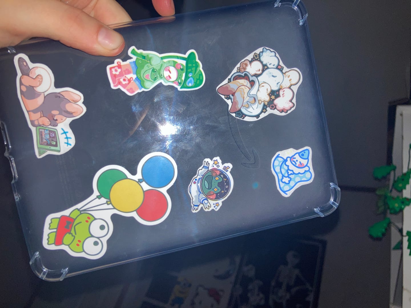 Customer photo review of Mystery Sticker Sheet Packs!