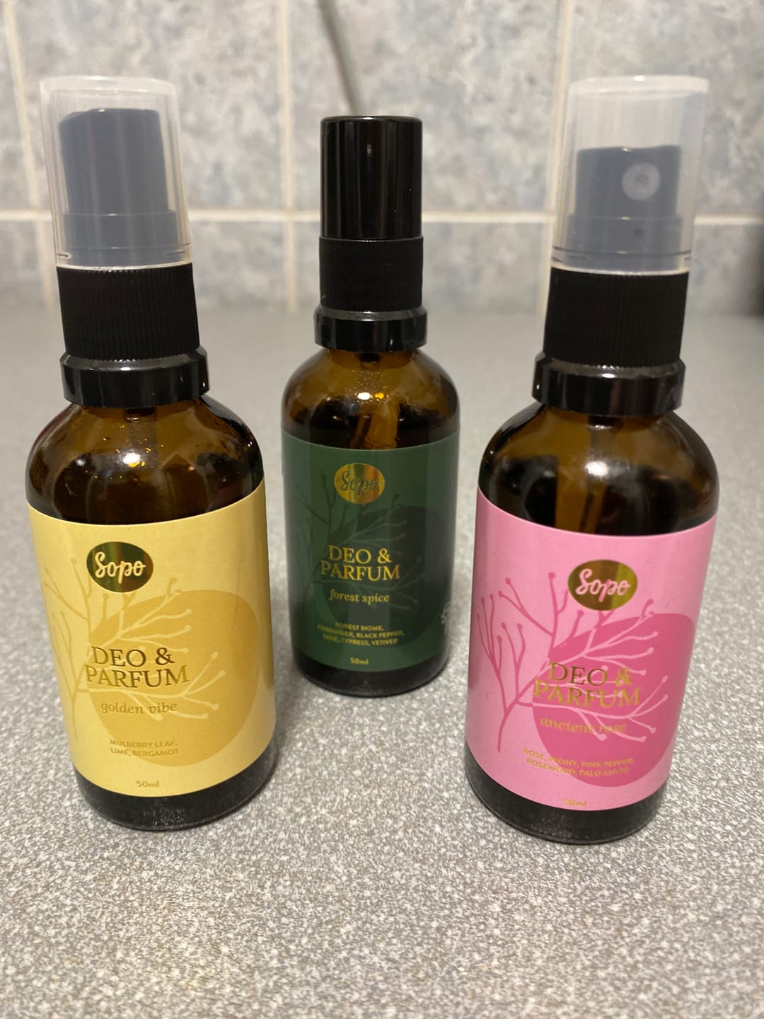 Customer photo review of Deo & Parfum - Ancient Rose