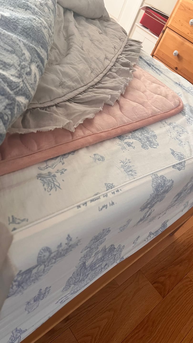 Customer photo review of Heated Mattress Pad, EMF-Free