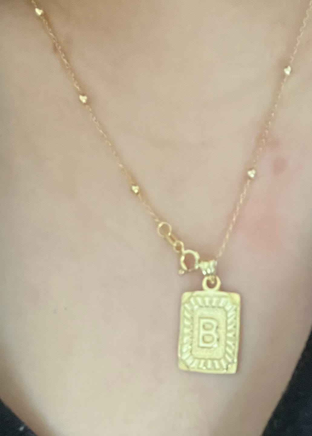 Customer photo review of Buchstabenplatte