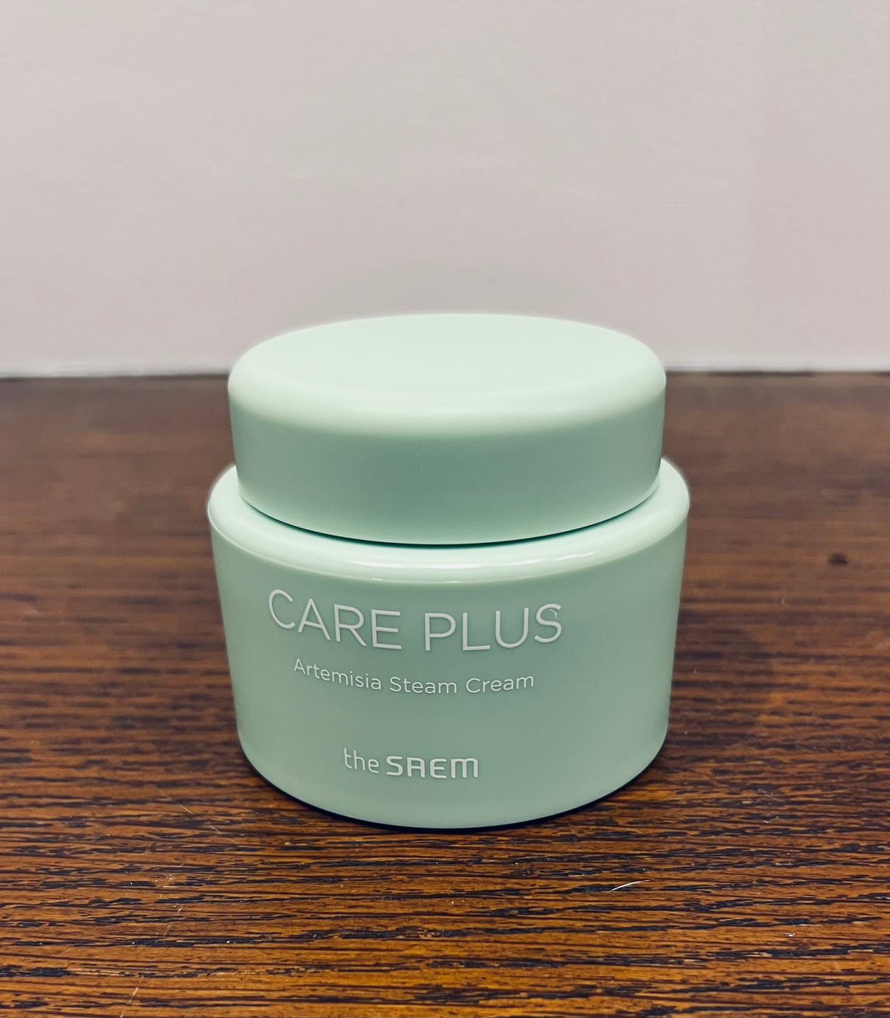 Customer photo review of Mitrinošs tvaika krēms ar vībotni The Saem Care Plus Artemisia Steam Cream