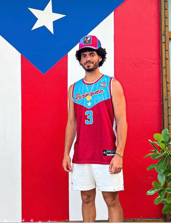 Customer photo review of Puerto Rico Custom Basketball Jersey