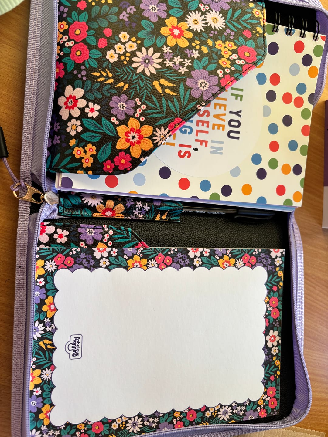Customer photo review of A5 Folio - Floral
