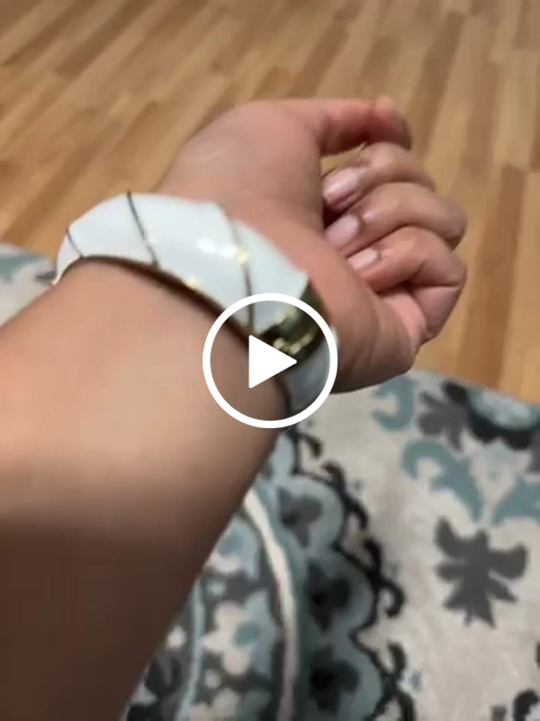 Customer video review of HEIDI DAUS®"The Perfect Wave" Enamel & Crystal Bracelet