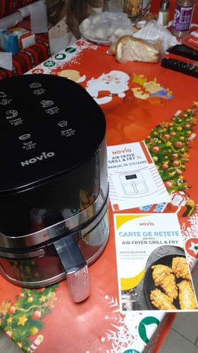 Customer photo review of Air Fryer Novio Grill & Fry