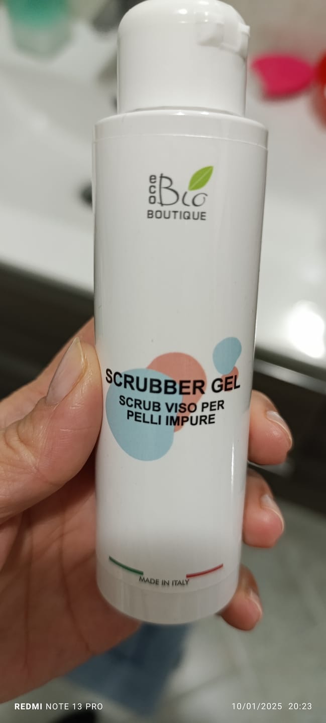 Customer photo review of Scrubber Gel