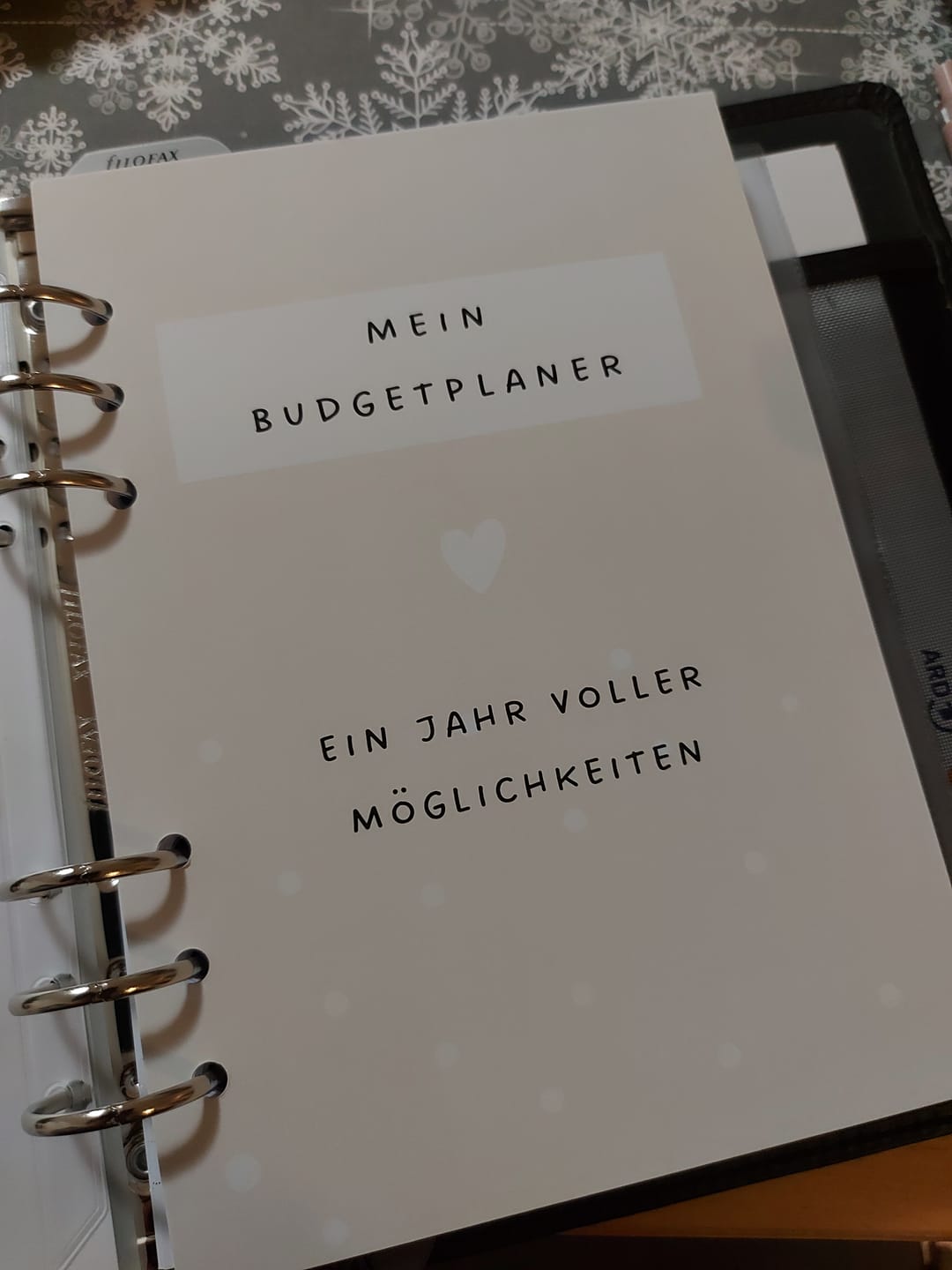 Customer photo review of Budgetplaner Ringbuch oder Einlagen A5