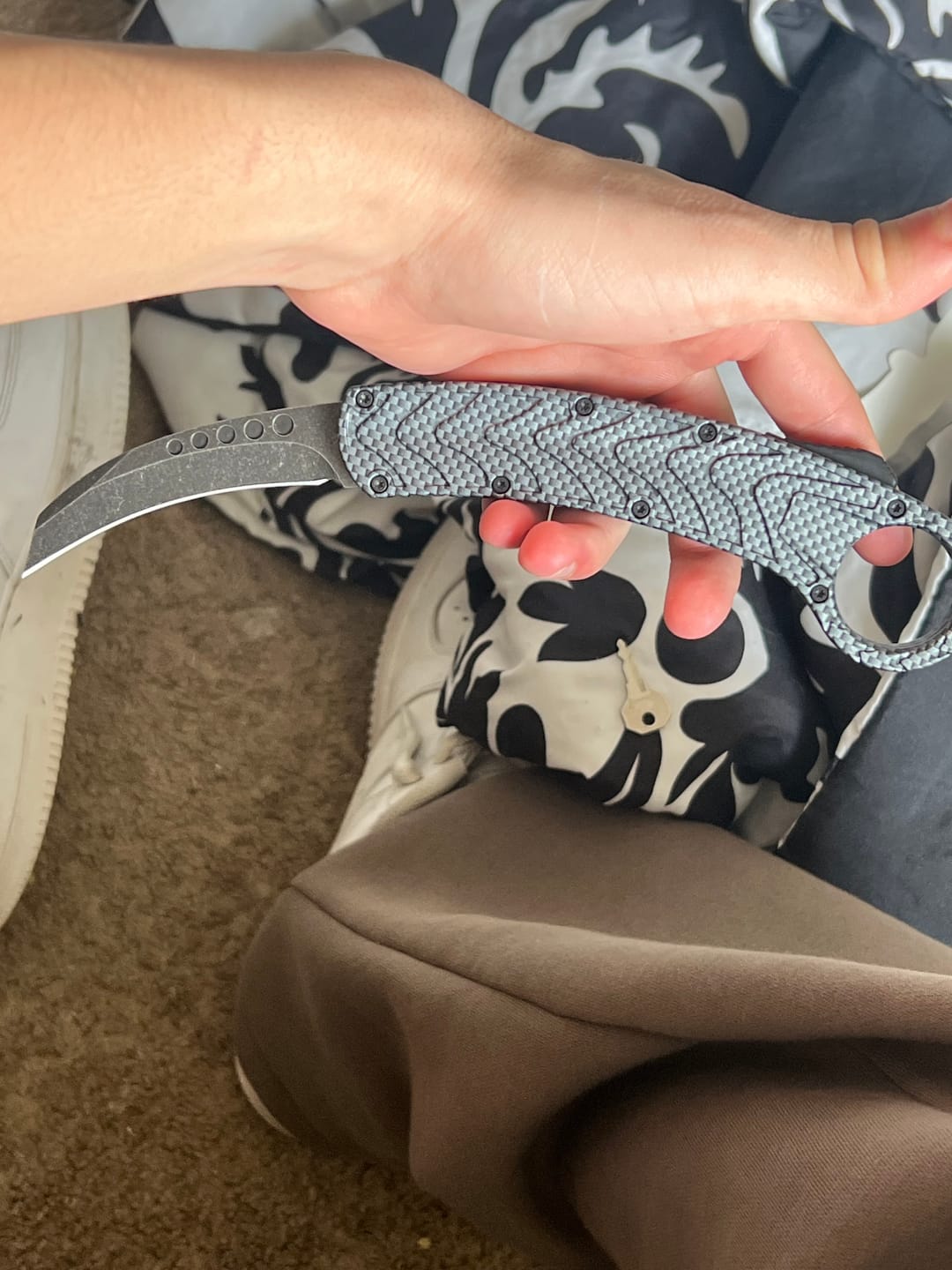 Customer photo review of Karambit Mystery Box™