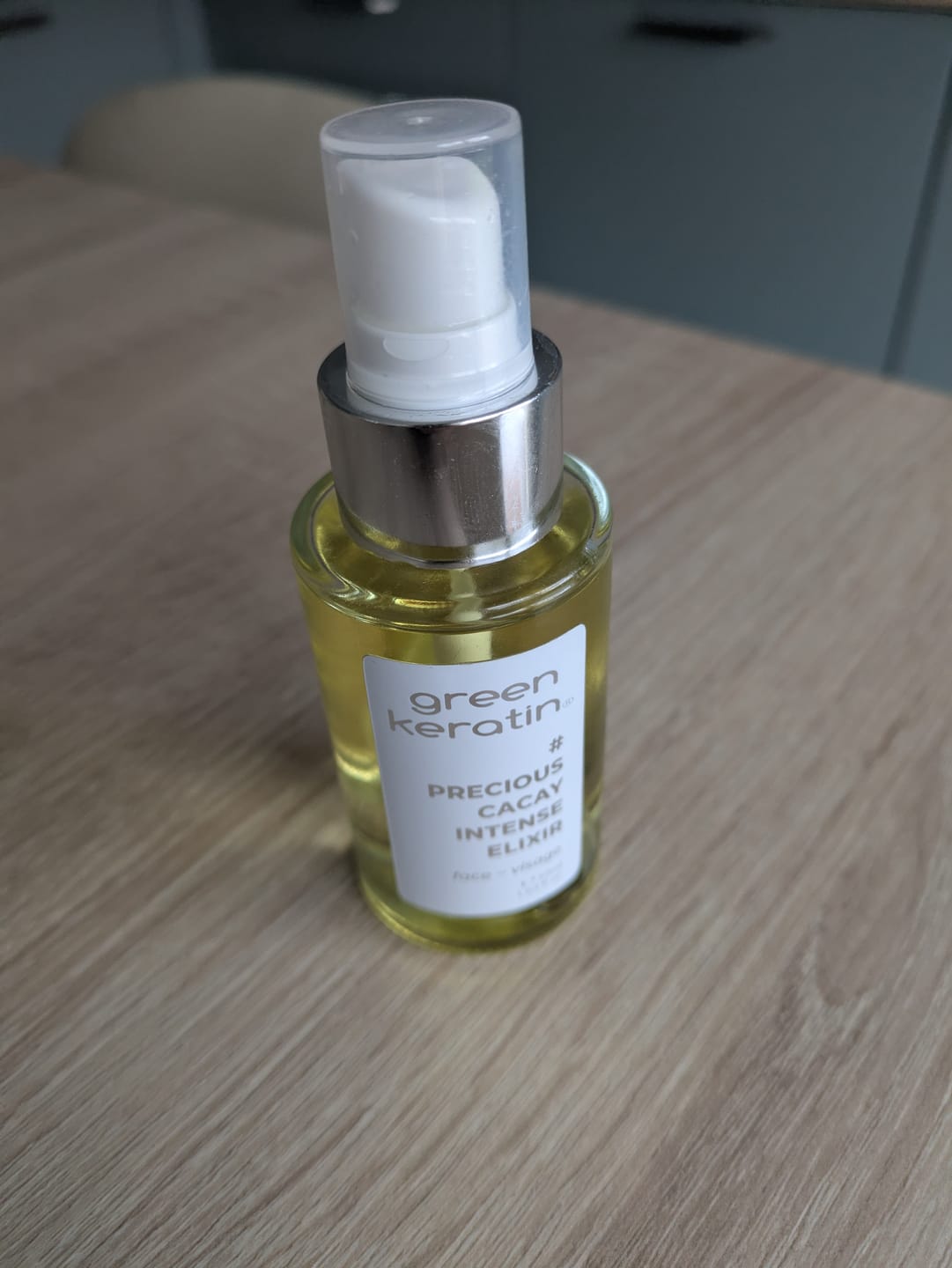 Customer photo review of Precious Cacay INTENSE Elixir - Huile pour le visage, 50ml