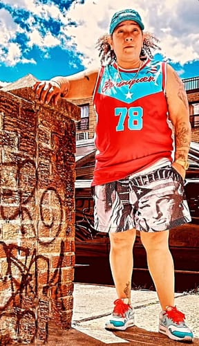 Customer photo review of Puerto Rico Custom Basketball Jersey