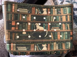 Customer photo review of Spheregoods EVA Cee Bag Quilt Blocks
