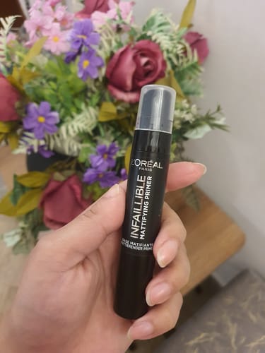 Customer photo review of Loreal Infallible Mattifying Primer 20ml