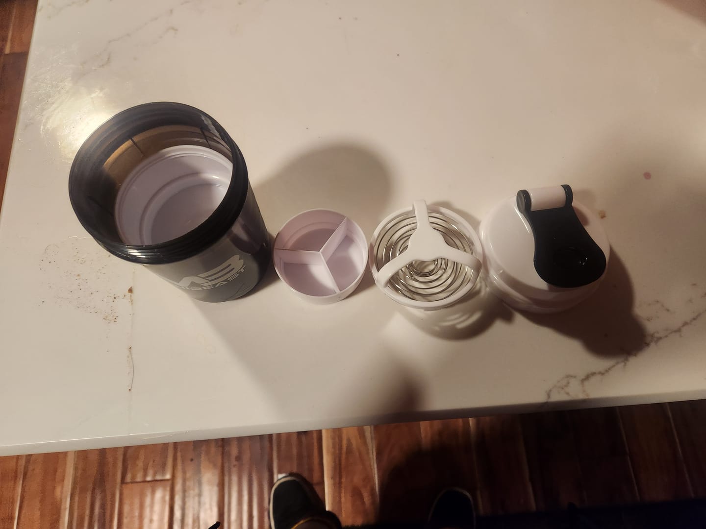Customer photo review of Storage Shaker Stack
