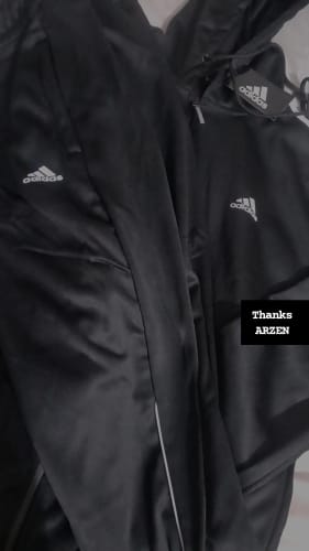 Customer photo review of STRIPED HOODED WL WINTER TRACKSUIT