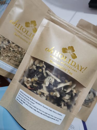 Customer photo review of PCOS & Amenorrhea Tea Blend