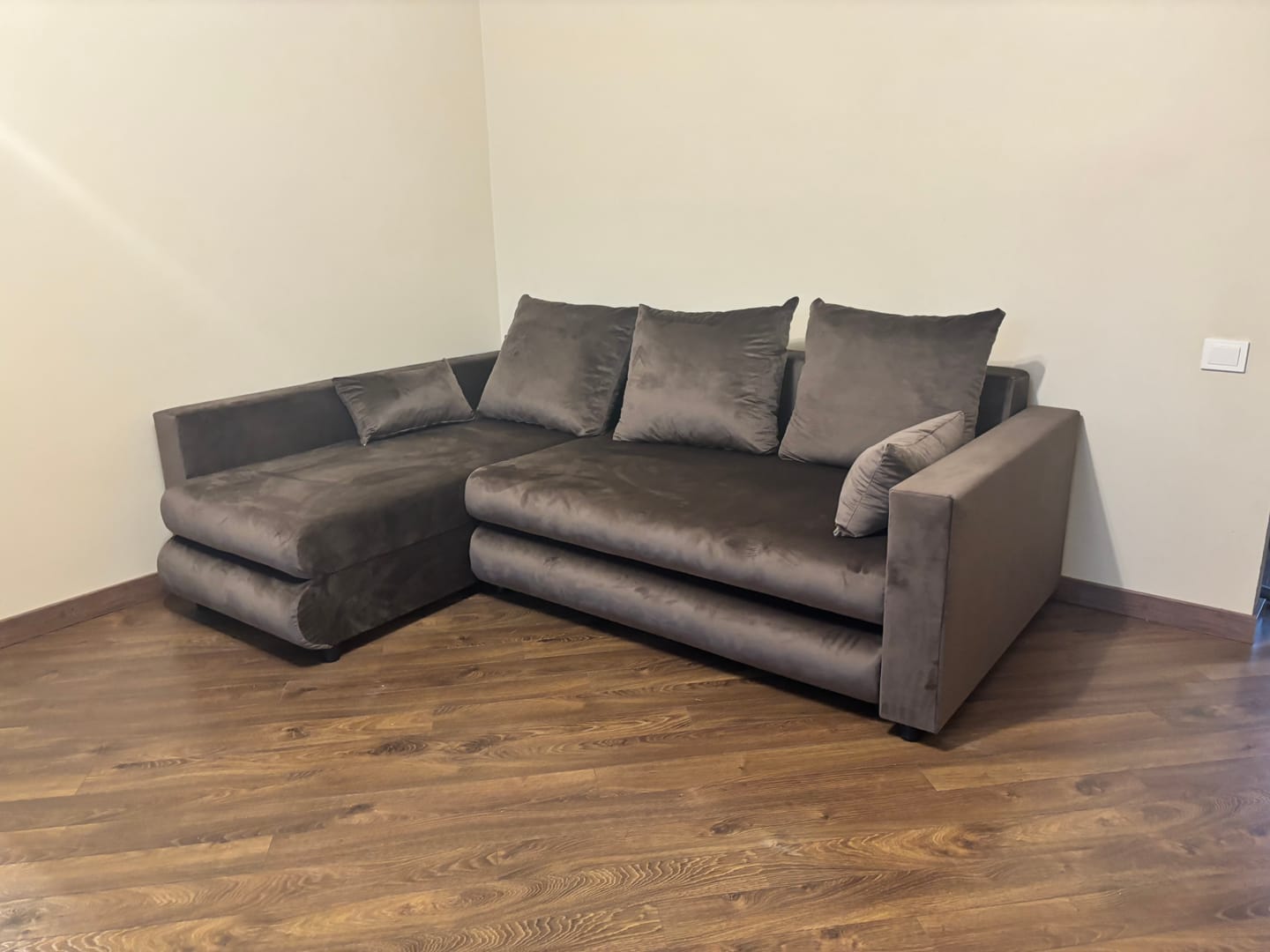 Customer photo review of Minkštas kampas NINA-2