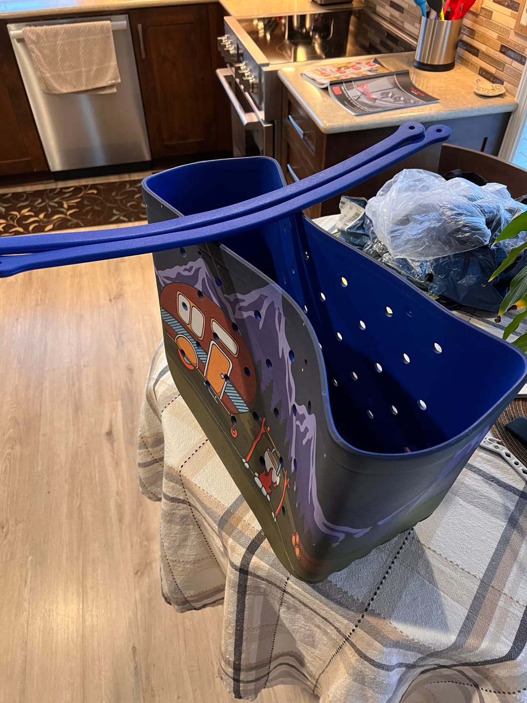 Customer photo review of Spheregoods EVA Cee Bag Quilt Blocks