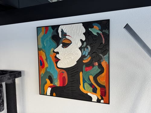 Customer review photo for Colorful Painting #CA107