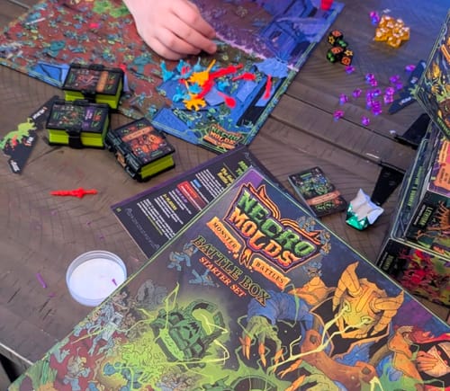 Customer photo review of Necromolds Battle Box