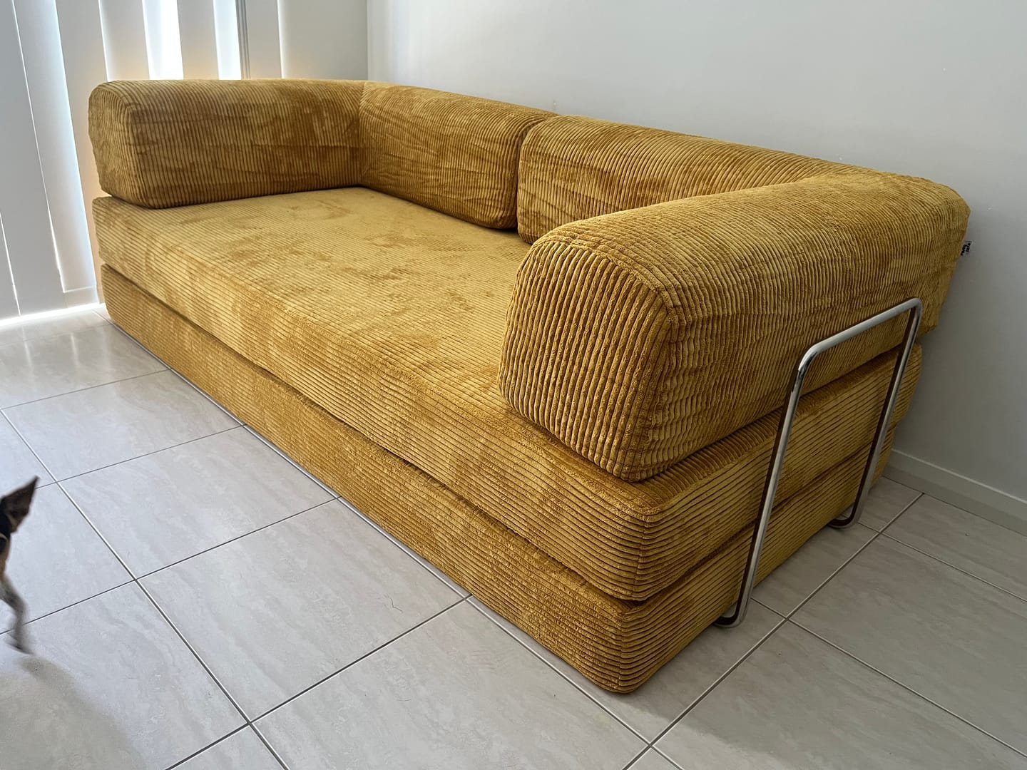 Customer photo review of Nova Sofa Bed-Marigold