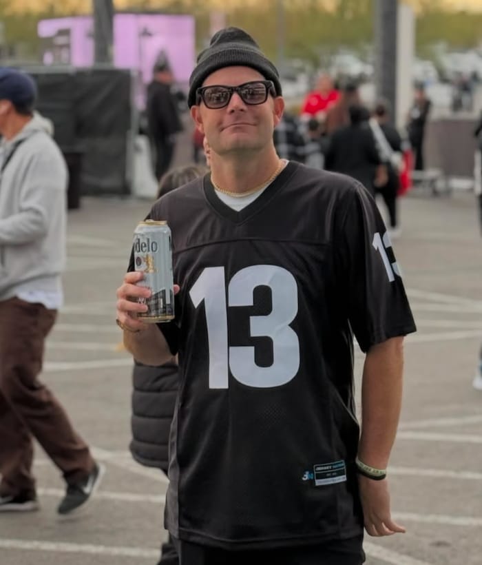 Customer photo review of Willie Beaman Miami Sharks 'Any Given Sunday' Football Jersey