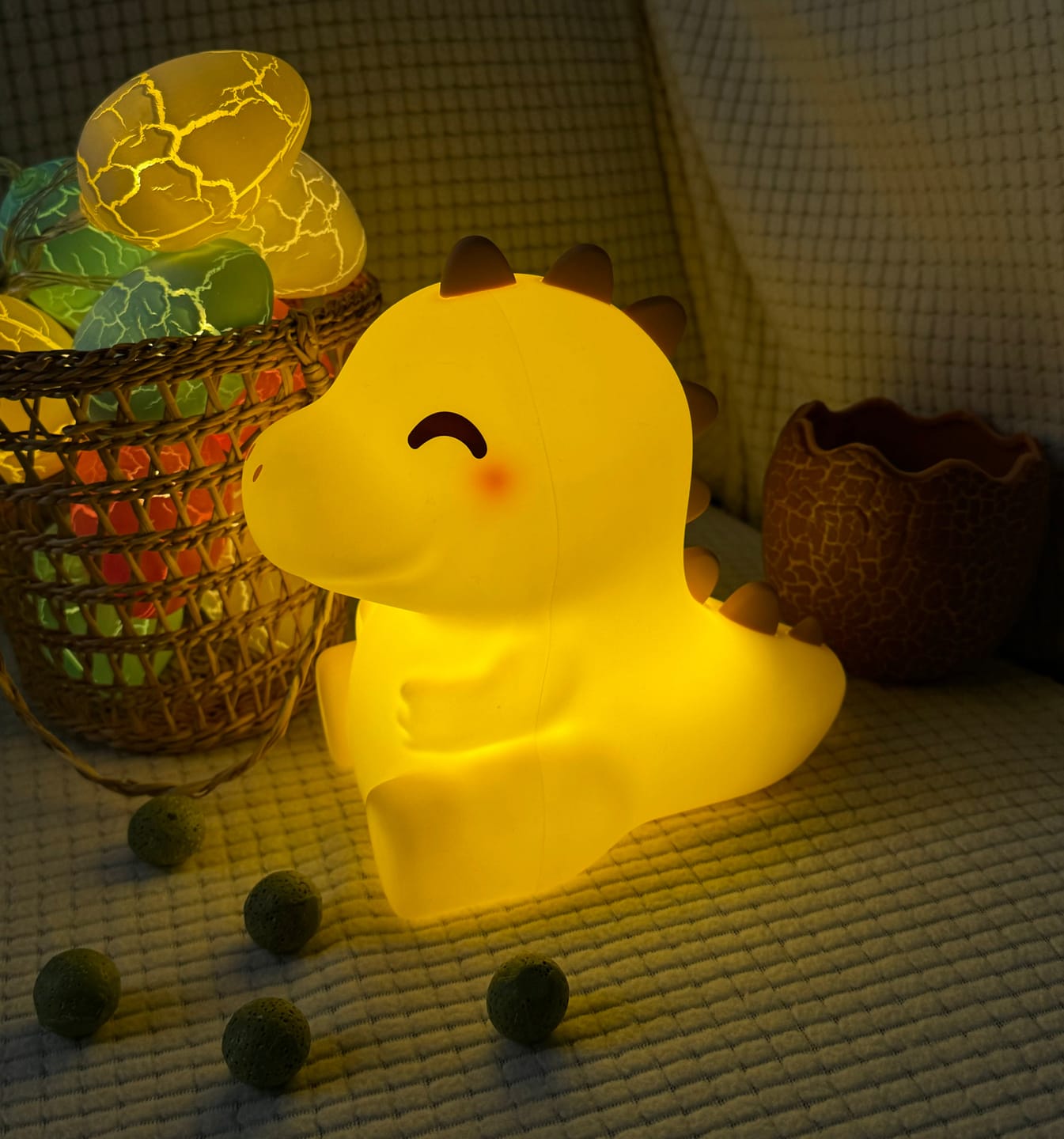 Customer photo review of MeWaii® Squishy Silicone Tap Tap Night Light 2025 - Best Gift For Girls and Kids