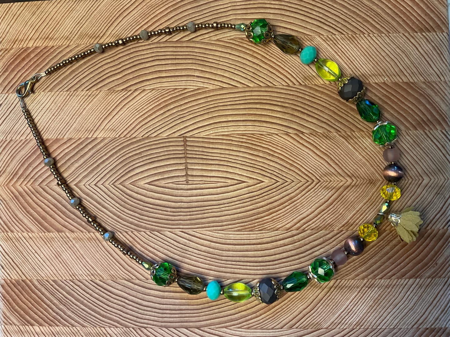 Customer photo review of Mini Bead Mix in Avocado on E'rything