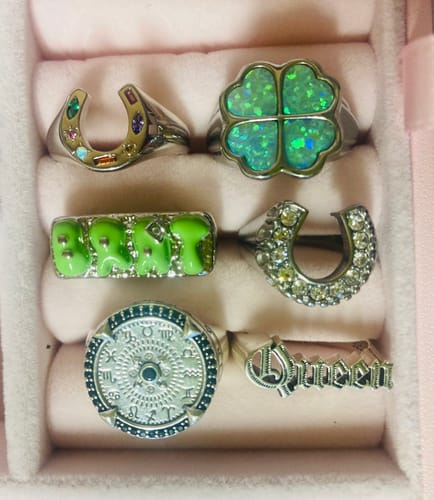 Customer photo review of Irish Charm Silver