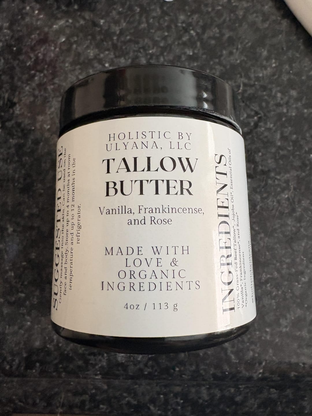 Customer photo review of The Classic Tallow Face Butter