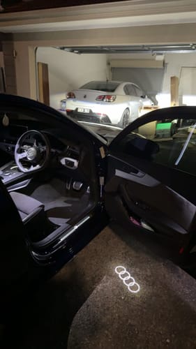 Customer photo review of AUDI DOOR LIGHTS