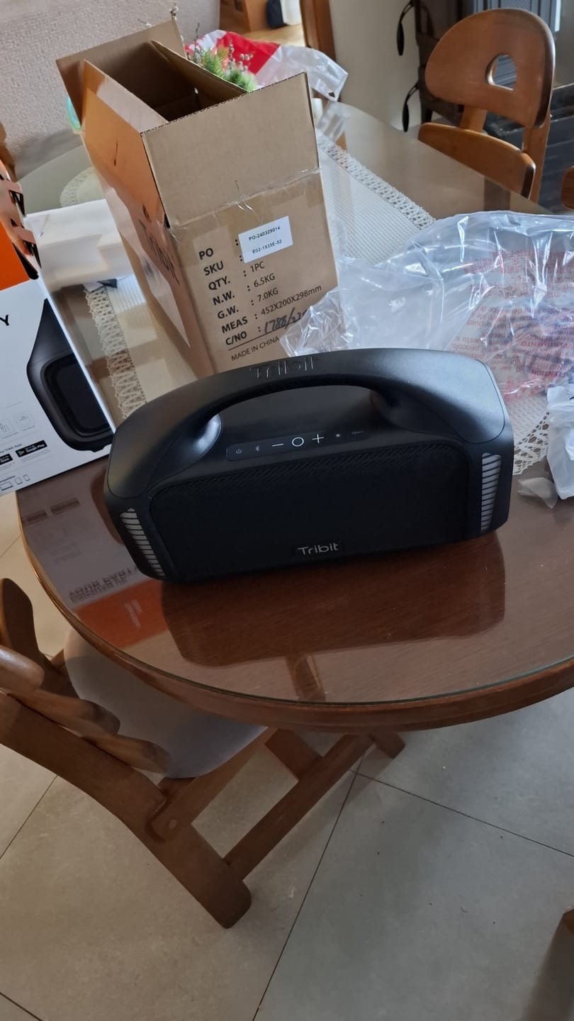 Customer photo review of TRIBIT StormBox Blast Portable Bluetooth Speaker