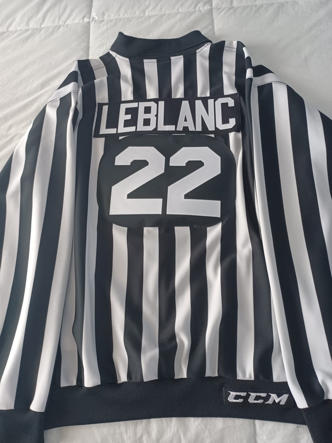 Customer photo review of CUSTOM JERSEY NAMEPLATE