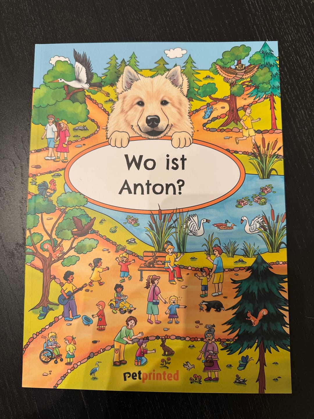 Customer photo review of Wo bist du? - Personalisiertes Hunde-Wimmelbuch