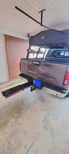 Customer photo review of Urban Moto Racks