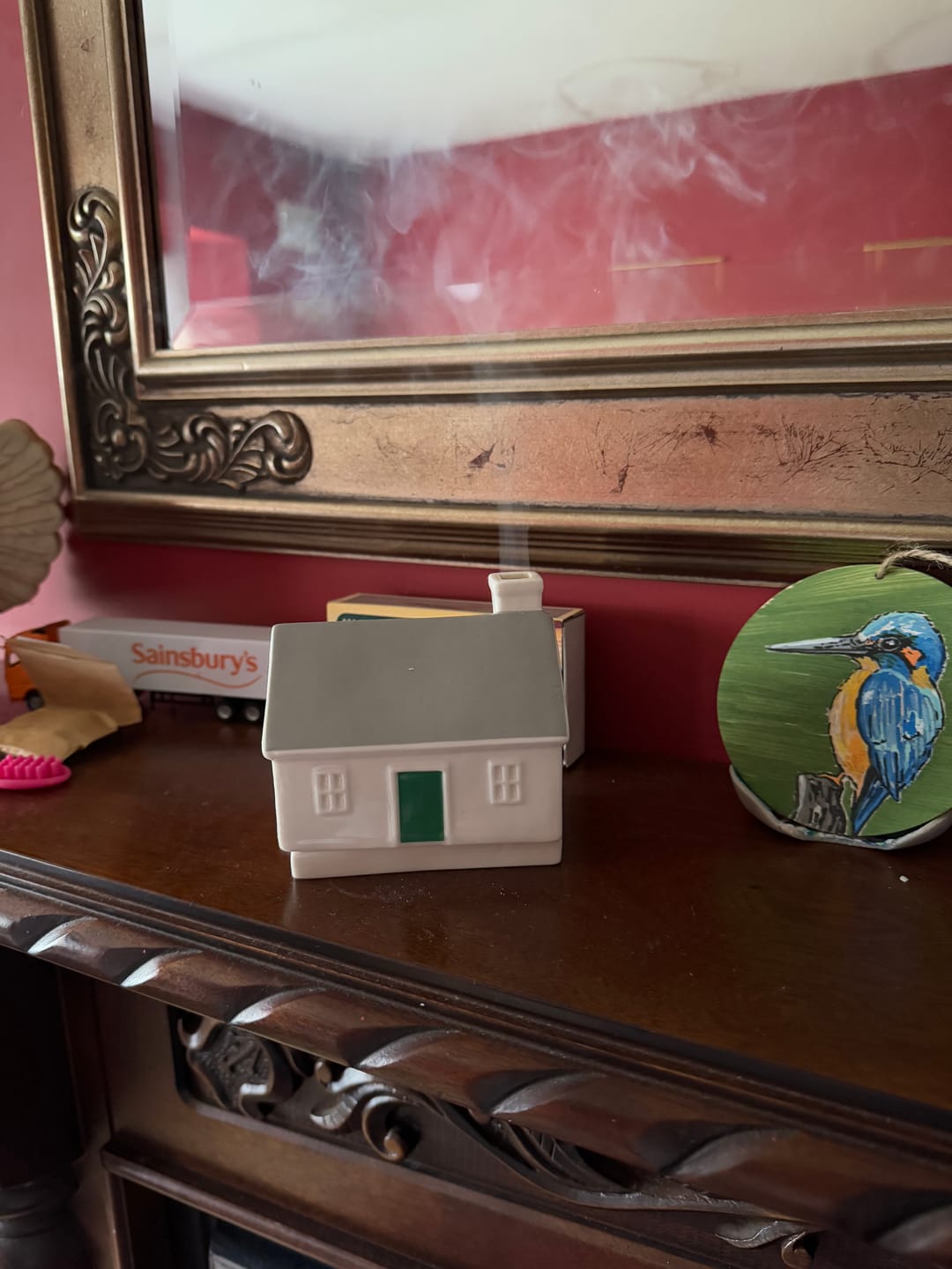 Customer photo review of Wee Cottage Incense Burner