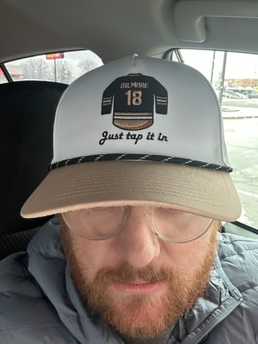 Customer photo review of Gilmore 18 Hat White