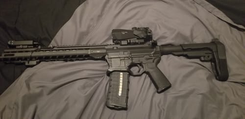 Customer photo review of SATURN™ 4x32 Tactical Scope (2.0)