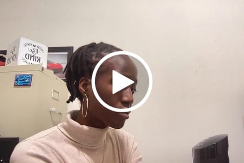 Customer video review of Strong Hold- Thick Edges - Edge Control