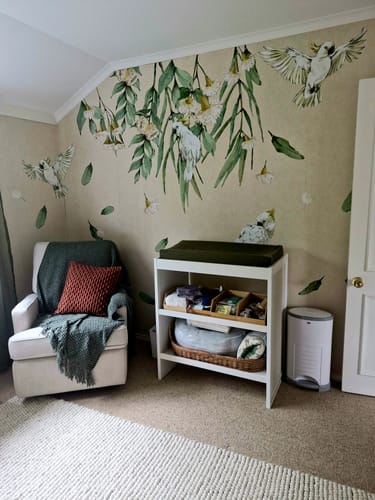 undefined review of Flowering Gum Tree Wall Decal Set (Gold) image 1 out of 1