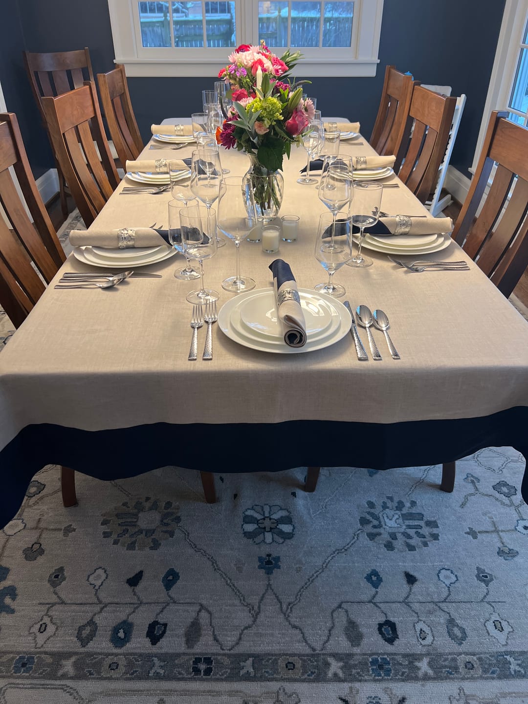 Customer photo review of Contempo Tablecloth