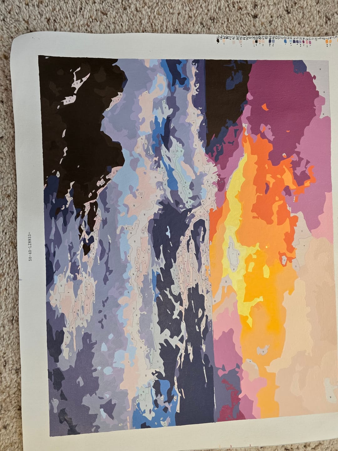 Customer photo review of Dramatic Seaside Sunset