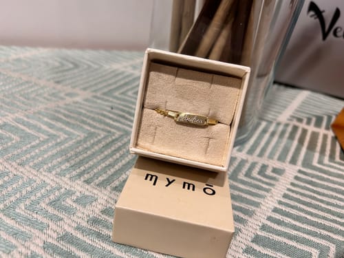 Customer photo review of Bracciale Nome Bimbo