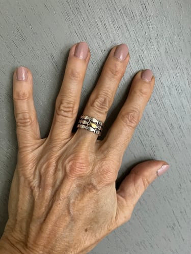 Customer photo review of Swim Against The Current Ring