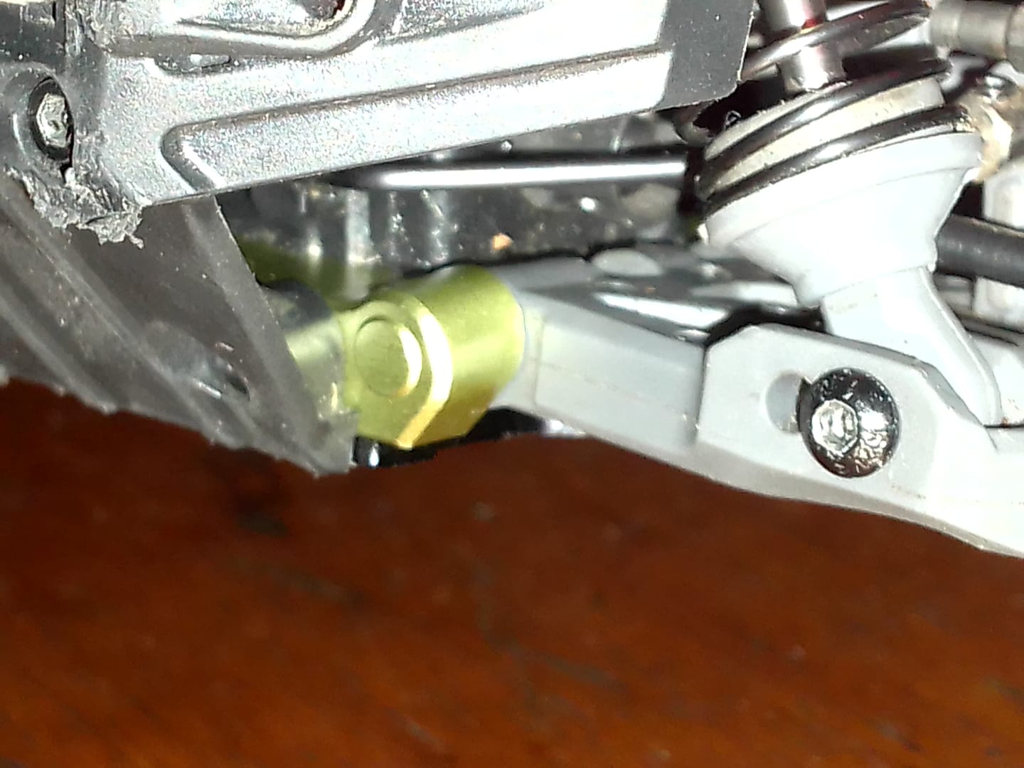 Customer photo review of Front & Rear Metal Suspension Arm Set Spare Part for RC Car ROG1 and X12S