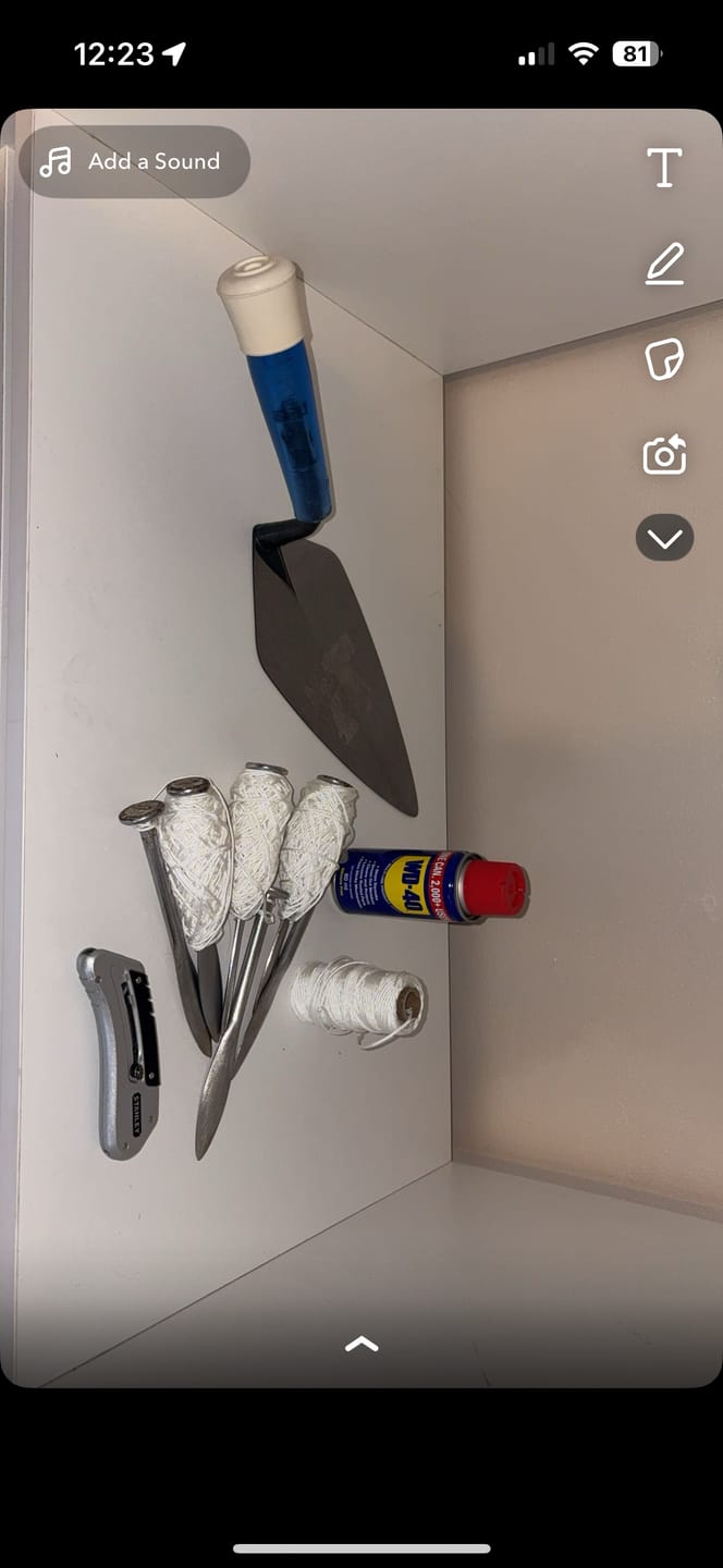 Customer photo review of Bon Tool Handle Bumper/Buffer for Brick Trowels