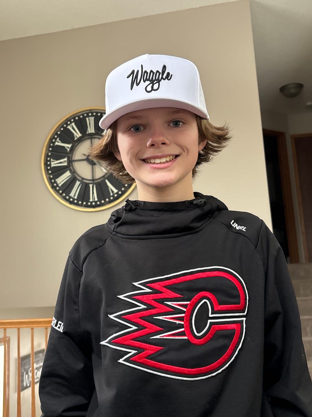 Customer photo review of Waggle Hat White