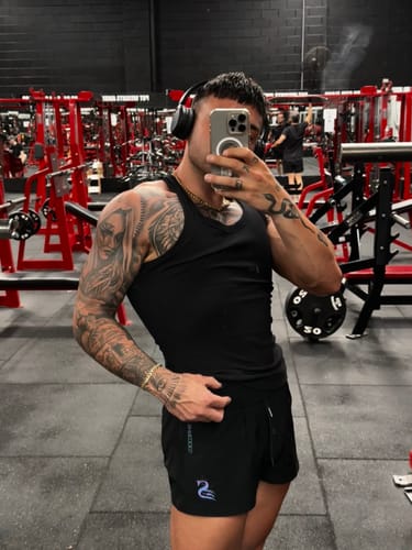 Customer photo review of Trip Reflective - Quads of the Gods - Lift Shorts - Black