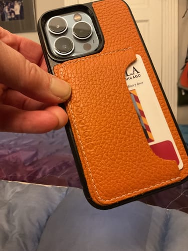Customer photo review of Shockproof iPhone Cases with Card Holder - Colorway