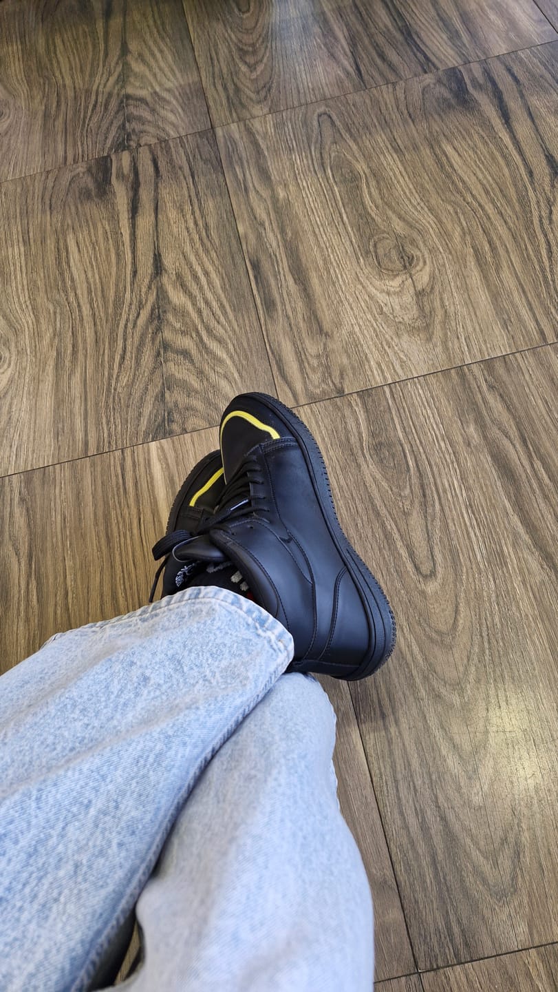 Customer photo review of Bacca Bucci High-Top PATCH-PLAY Men's Sneakers