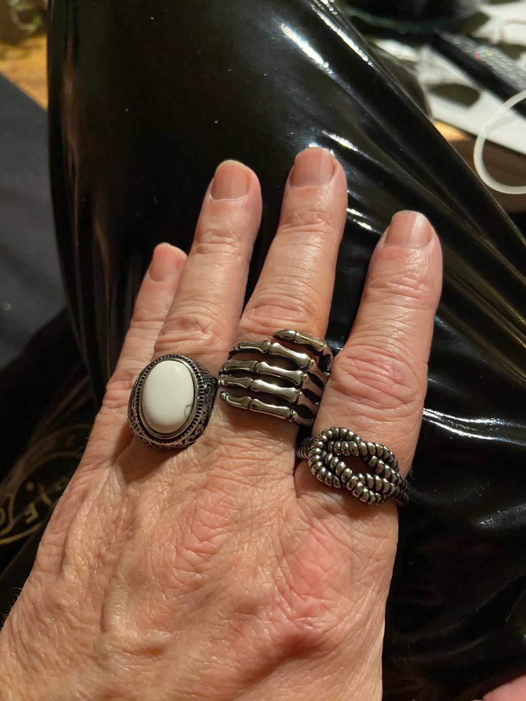 Customer photo review of WHITE EYES.